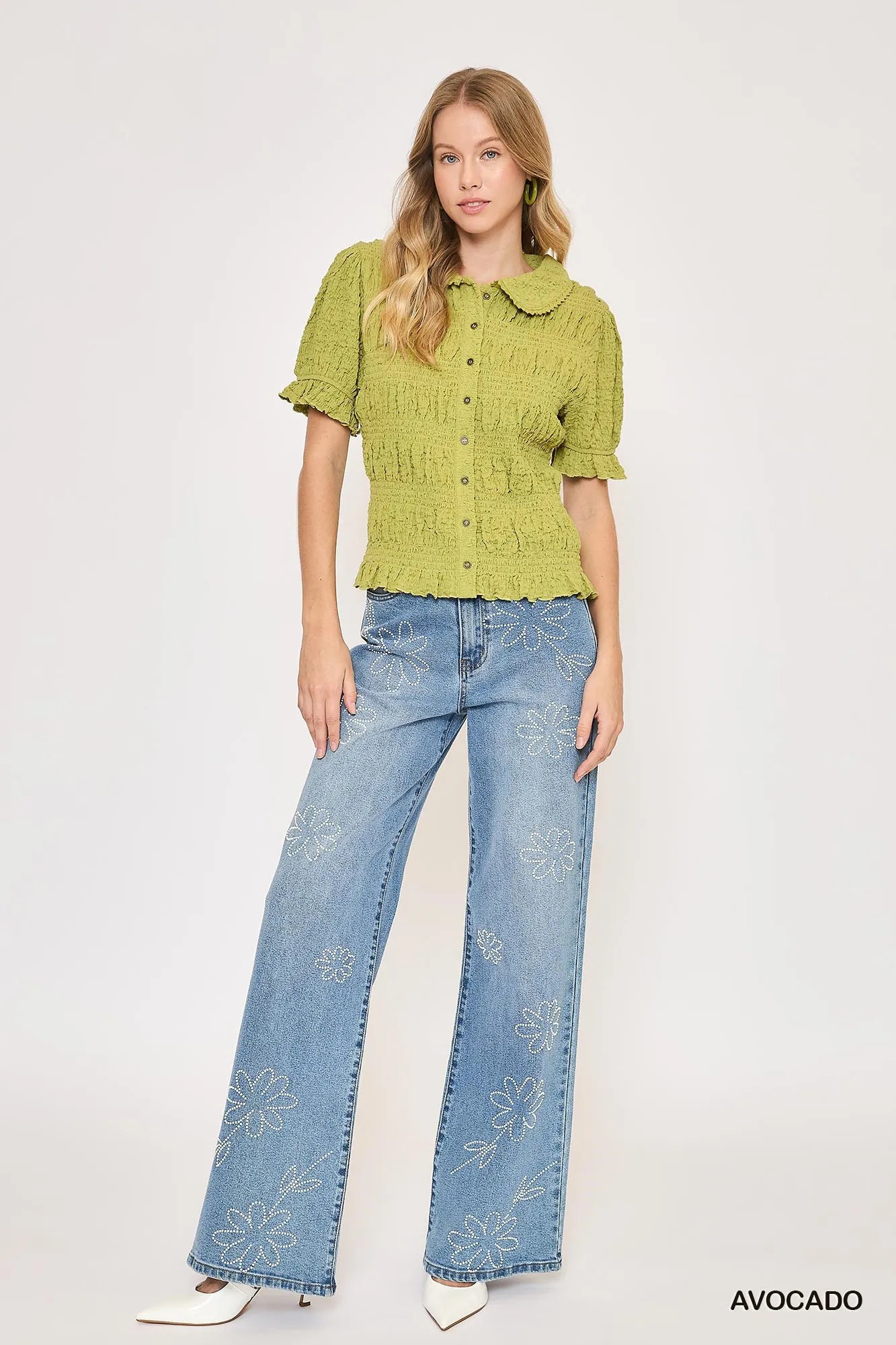 Vintage-Inspired Button-Up Shirt