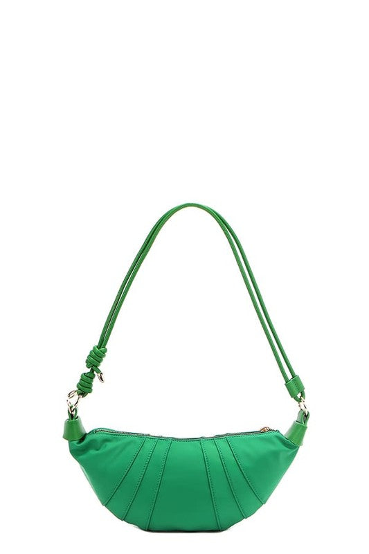 Color Patch Croissant Bag