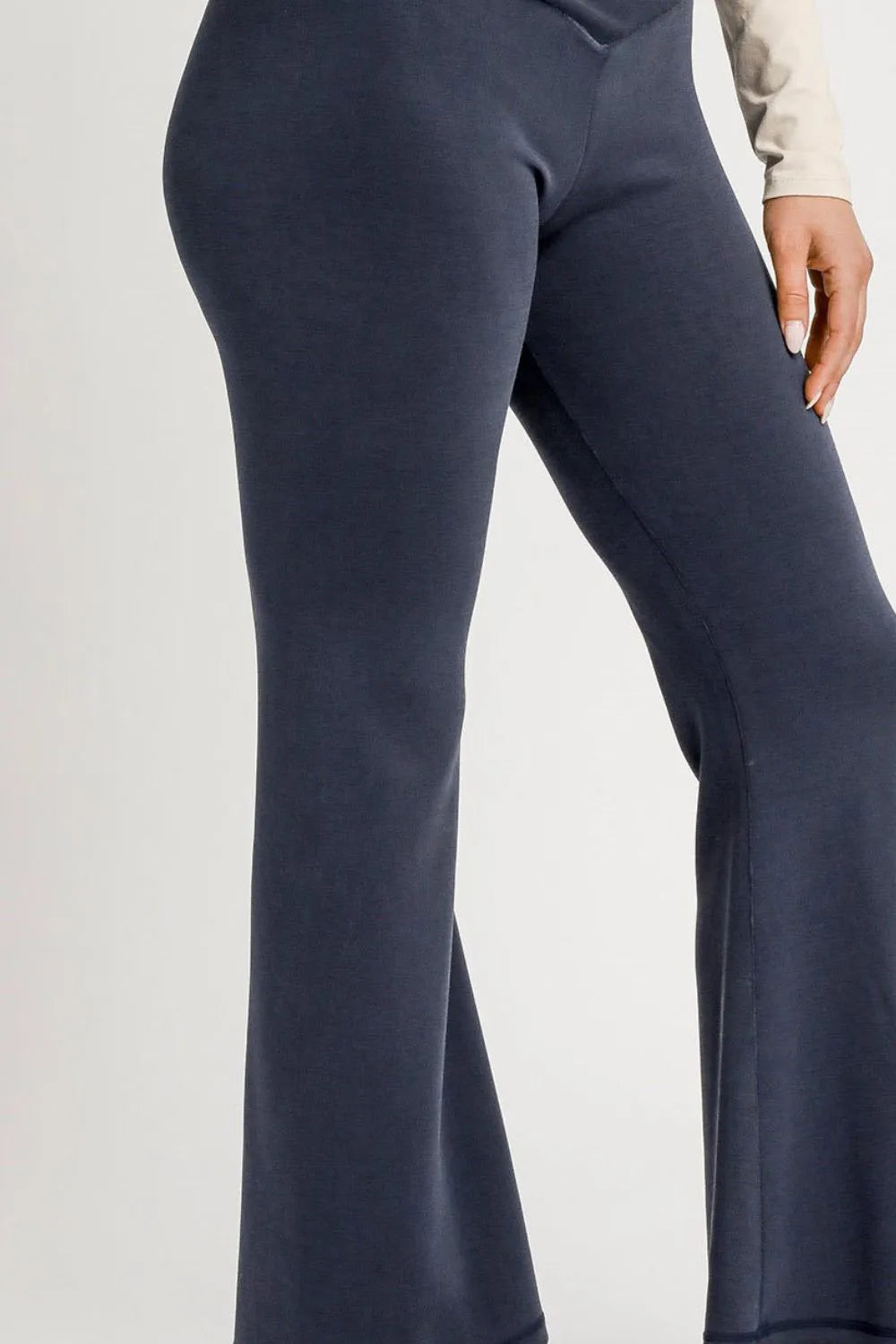 Elevated Waist Flare Pants