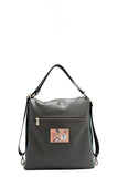 Multifunction Adjustable Strap Eco-Leather Backpack