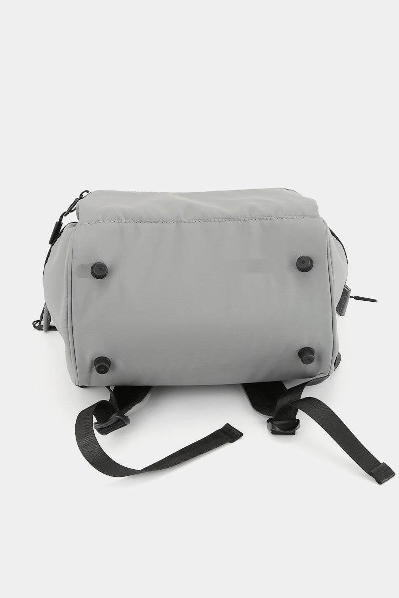 Waterproof Backpack Bag with External USB Port - Navy