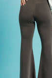 Retro-Chic Wide-Leg Yoga Pants