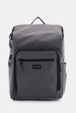 Nylon Waterproof Backpack Bag - Dark Gray