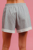 Cozy French Terry Shorts with Handy Side Pocket