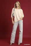 Puffy Sleeve Relaxed Fit Blouse