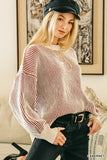 Vertical Stripe Crewneck Sweater
