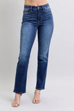 Everyday Washed Straight Leg Jeans with Pockets