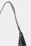 Braided Faux Leather Shoulder Bag