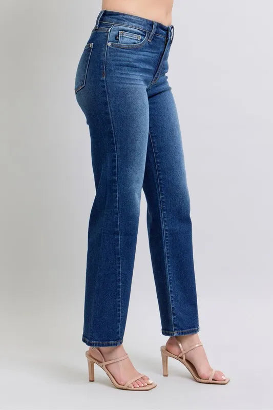 Full Length Modern Side Seam Pocket Jeans