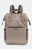 Waterproof and Anti-Theft Nylon Backpack Bag - Black