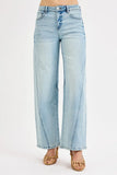 Classic Fit Mid-Rise Barrel Jeans