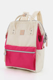 Water Resistant Canvas Backpack Bag with Side Pockets
