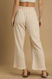 Adjustable Wide Leg Drawstring Pants