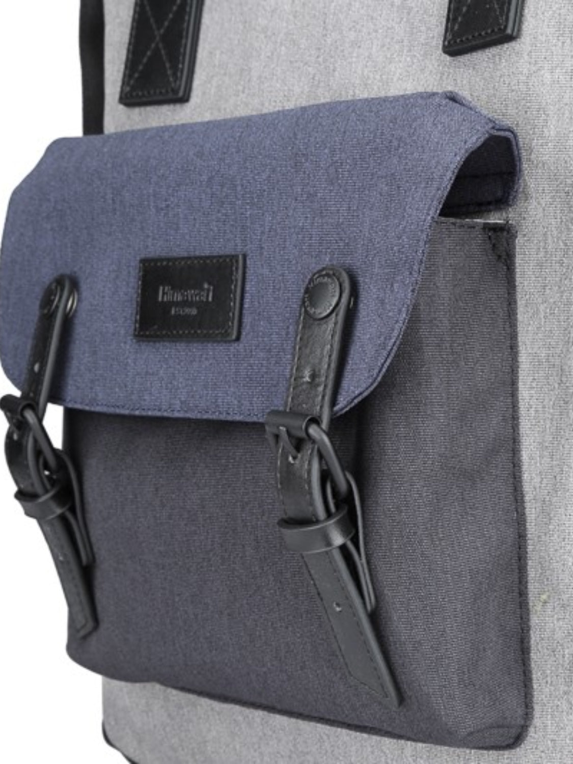 Waterproof Canvas Backpack Bag with Handles - Green