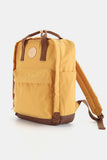 Waterproof Canvas Backpack Bag with Side Pockets - Green