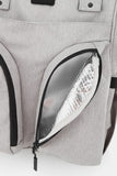 Waterproof Backpack Bag with Multilayer Pockets - Lavender