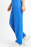 Elevated Waist Flowing Leg Pants