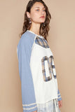 Vintage Raglan Sleeve Baseball Tee Number 08