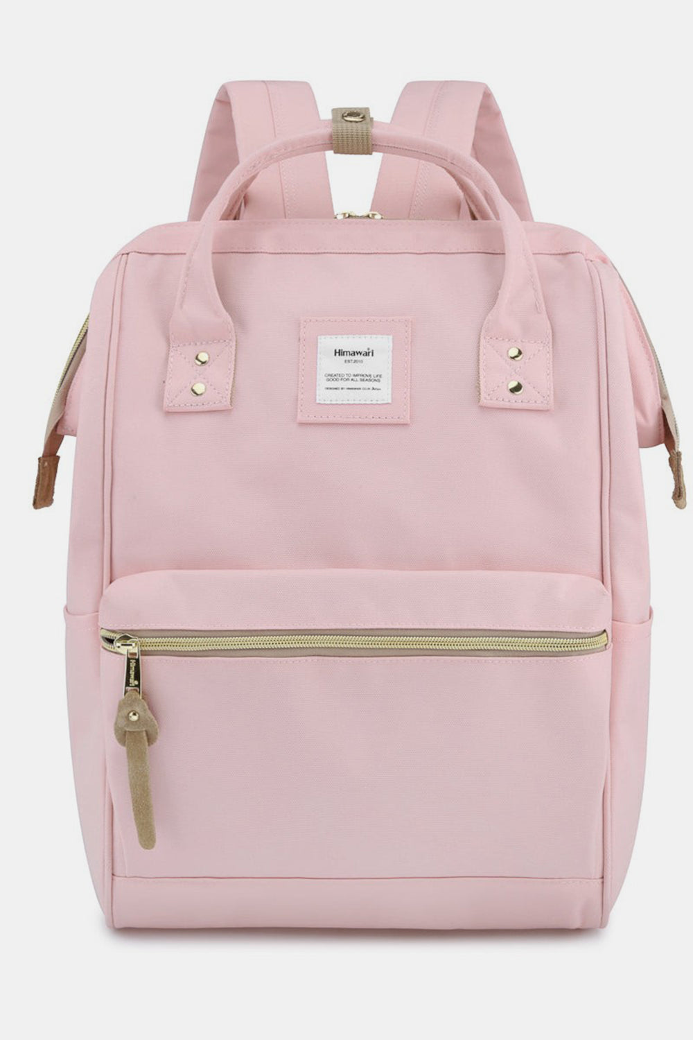 Waterproof Canvas Backpack Bag with Side Pockets - Coach Green