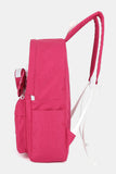 Waterproof Canvas Backpack Bag with Removable Coin Purse