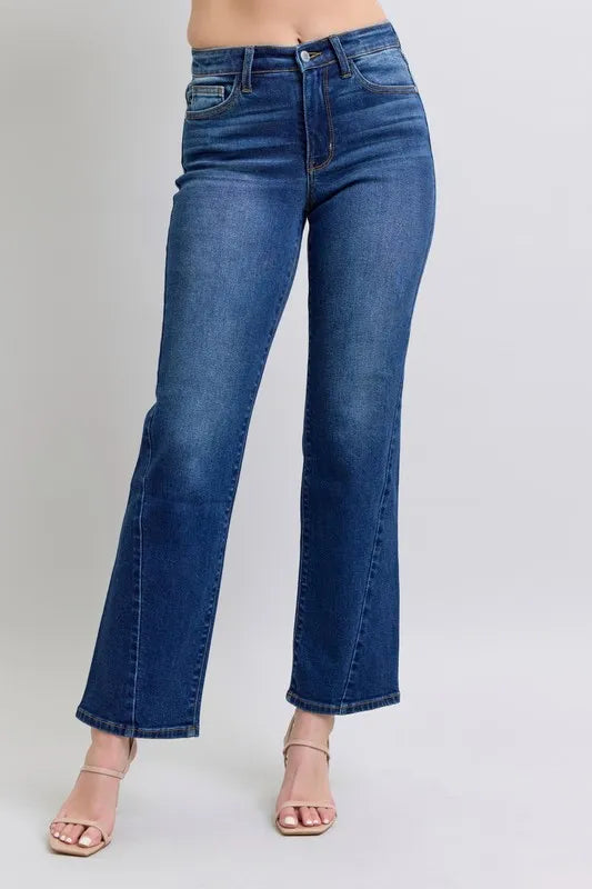 Full Length Modern Side Seam Pocket Jeans