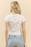 Short Sleeve Printed Baby Tee