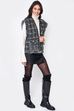 Contemporary Tweed Vest
