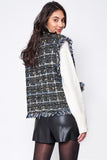 Contemporary Tweed Vest