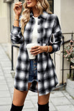 Rustic Single Pocket Button Down Relaxed Outerwear