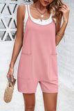 Chic Scoop Neck Loose Fit Spaghetti Strap Romper