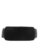 Eco-Leather Handbag with Side Pockets