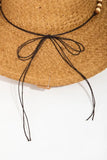 Cowboy Hat with Beaded Cowrie Shell Accents