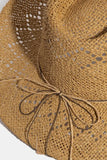 Shell Star Bead-Embellished Boho Western Straw Hat