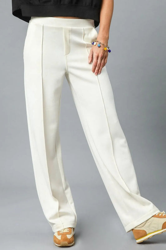 High-Rise Relaxed Linen Pants