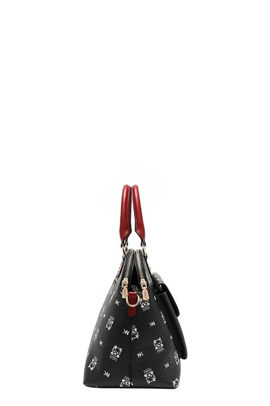 Eco-Leather Cat Dome Bag