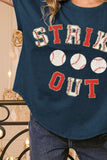 Vintage Baseball Graphic Short Sleeve Tee