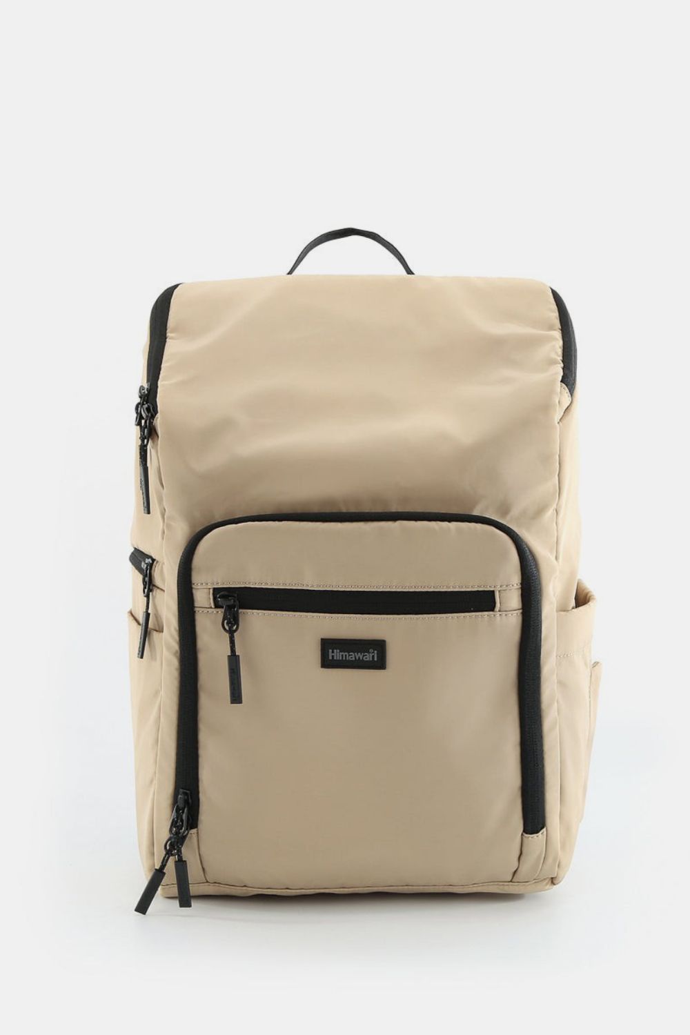 Nylon Waterproof Backpack Bag - Khaki