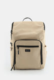 Nylon Waterproof Backpack Bag - Khaki