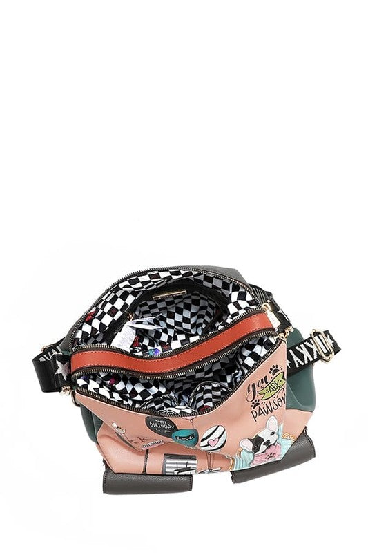 Multifunction Adjustable Strap Eco-Leather Backpack