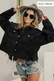 Retro-Treated Corduroy Jacket